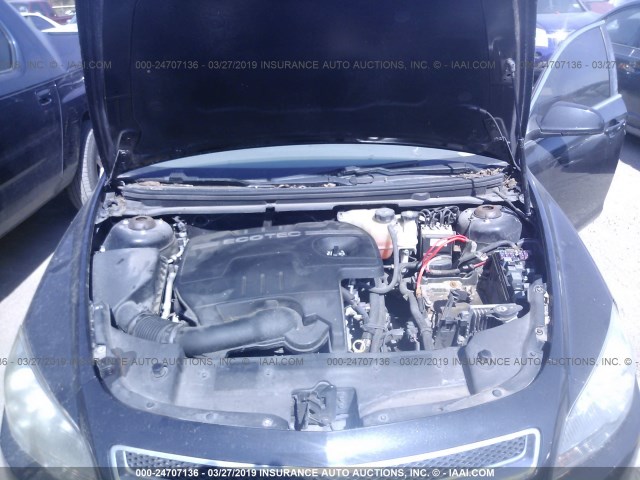 1G1ZC5E07AF179200 - 2010 CHEVROLET MALIBU 1LT 黑色 照片 10