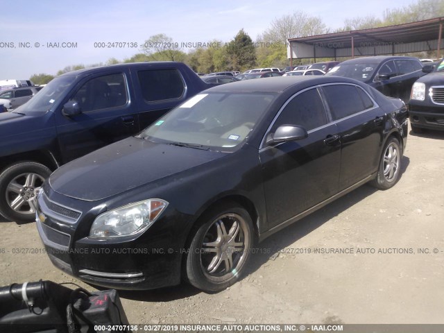 1G1ZC5E07AF179200 - 2010 CHEVROLET MALIBU 1LT 黑色 照片 2