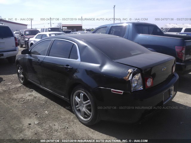 1G1ZC5E07AF179200 - 2010 CHEVROLET MALIBU 1LT 黑色 照片 3