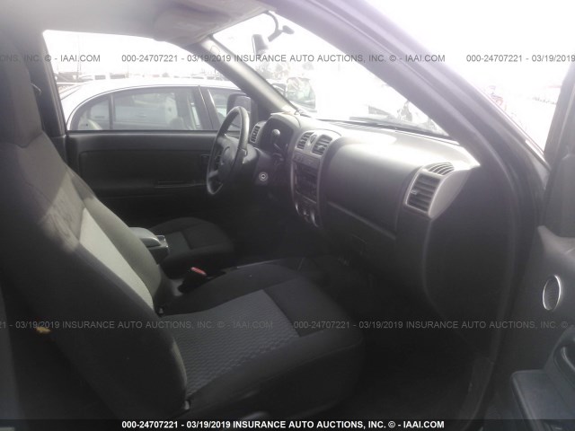1GTDT13E578189570 - 2007 GMC CANYON BLACK photo 5