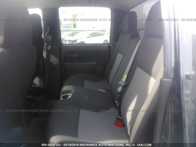 1GTDT13E578189570 - 2007 GMC CANYON BLACK photo 8