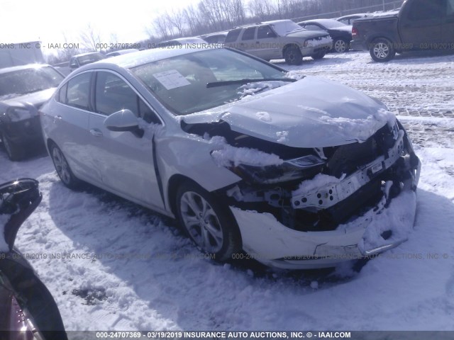 1G1BF5SM9H7140533 - 2017 CHEVROLET CRUZE PREMIER WHITE photo 1