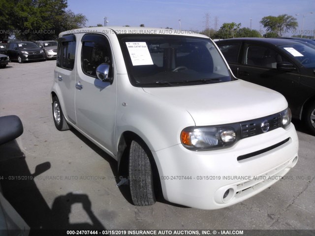 JN8AZ2KR1AT151192 - 2010 NISSAN CUBE S/SL/KROM WHITE photo 1