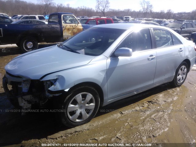 4T1BK46K57U501225 - 2007 TOYOTA CAMRY NEW GENERAT LE/XLE/SE BLUE photo 2