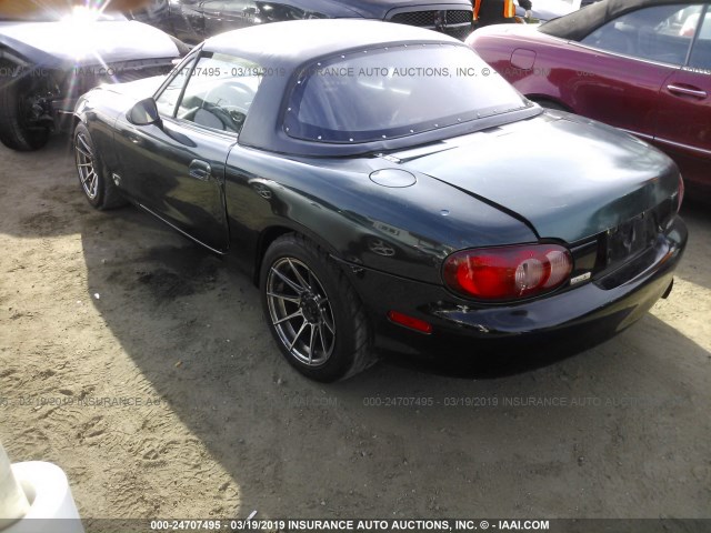 JM1NB353910218802 - 2001 MAZDA MX-5 MIATA LS GREEN photo 3