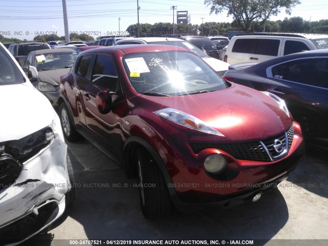 JN8AF5MR4BT021013 - 2011 NISSAN JUKE S/SV/SL MAROON photo 1