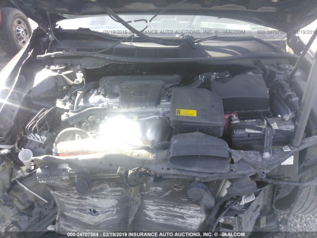 4T1BF1FK0CU617364 - 2012 TOYOTA CAMRY SE/LE/XLE 黑色 照片 10