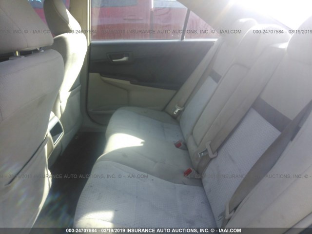4T1BF1FK0CU617364 - 2012 TOYOTA CAMRY SE/LE/XLE 黑色 照片 8