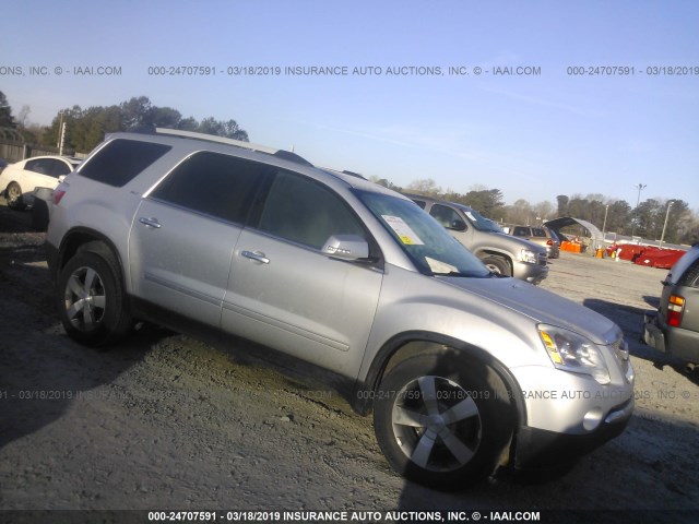 1GKKRRED8CJ156501 - 2012 GMC ACADIA SLT-1 SILVER photo 1