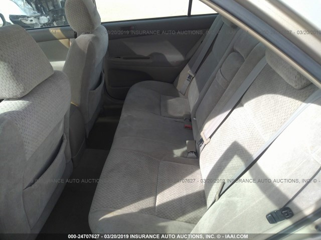 4T1BE32K44U884139 - 2004 TOYOTA CAMRY LE/XLE/SE GOLD photo 8