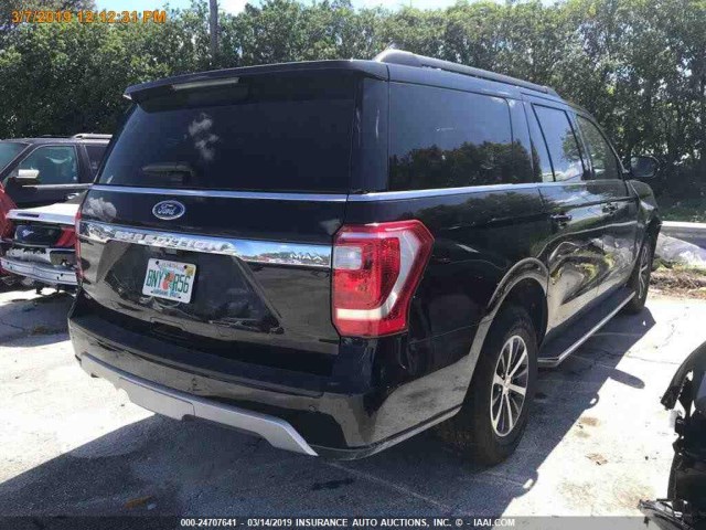 1FMJK1HT1KEA21489 - 2019 FORD EXPEDITION MAX XLT BLACK photo 15