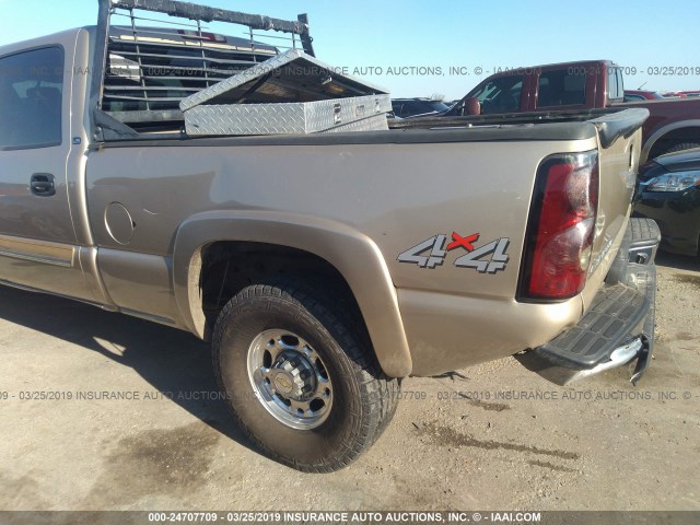 1GCGK23U94F160268 - 2004 CHEVROLET SILVERADO K2500 GOLD photo 6