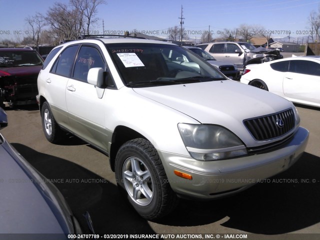 JT6HF10U4Y0143305 - 2000 LEXUS RX 300 WHITE photo 1