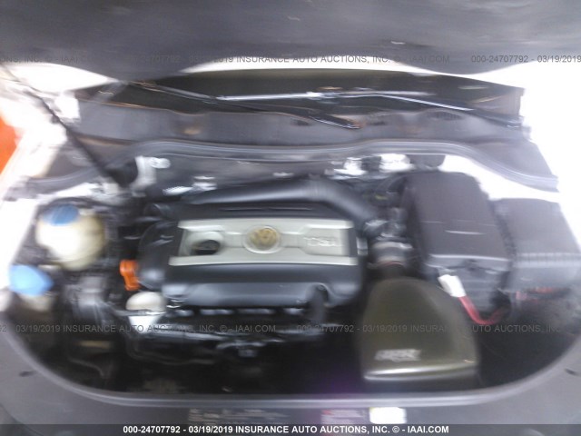 WVWJK73C19P041643 - 2009 VOLKSWAGEN PASSAT TURBO WHITE photo 10