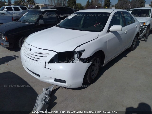 4T1BE46K47U516466 - 2007 TOYOTA CAMRY NEW GENERAT CE/LE/XLE/SE WHITE photo 2