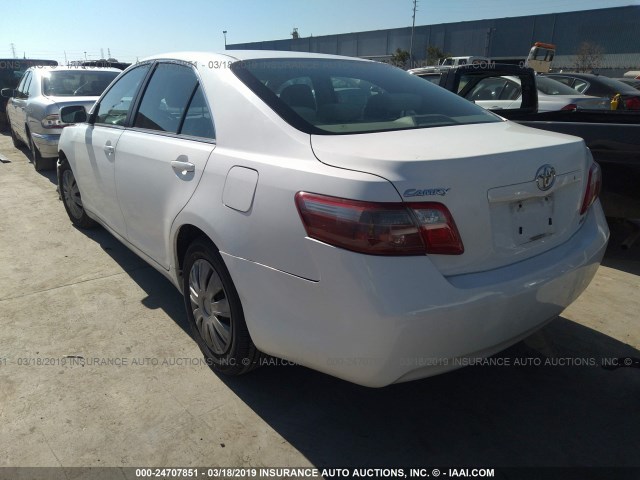 4T1BE46K47U516466 - 2007 TOYOTA CAMRY NEW GENERAT CE/LE/XLE/SE WHITE photo 3