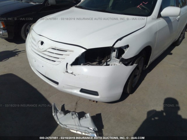 4T1BE46K47U516466 - 2007 TOYOTA CAMRY NEW GENERAT CE/LE/XLE/SE WHITE photo 6