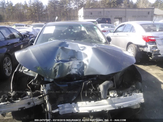 WBANF33596CS36406 - 2006 BMW 525 XI GRAY photo 6