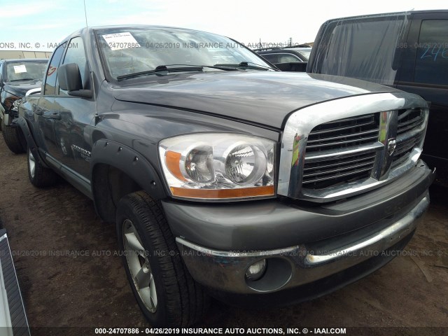 1D7HU18NX6S613467 - 2006 DODGE RAM 1500 ST/SLT GRAY photo 1
