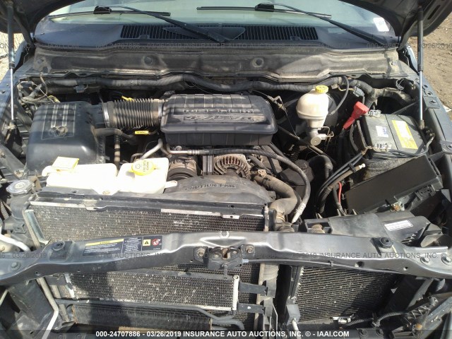 1D7HU18NX6S613467 - 2006 DODGE RAM 1500 ST/SLT GRAY photo 10