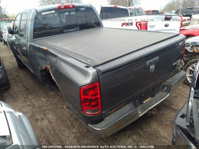 1D7HU18NX6S613467 - 2006 DODGE RAM 1500 ST/SLT GRAY photo 3