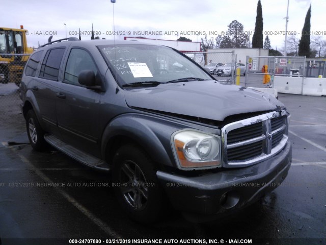 1D4HD58D45F513867 - 2005 DODGE DURANGO LIMITED GRAY photo 1