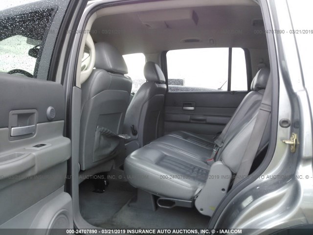 1D4HD58D45F513867 - 2005 DODGE DURANGO LIMITED GRAY photo 8