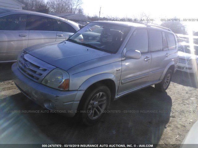 JS3TX92V544107213 - 2004 SUZUKI XL7 EX/LX SILVER photo 2