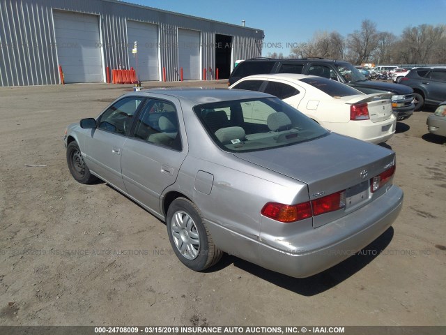 4T1BG22K91U094903 - 2001 TOYOTA CAMRY CE/LE/XLE SILVER photo 3