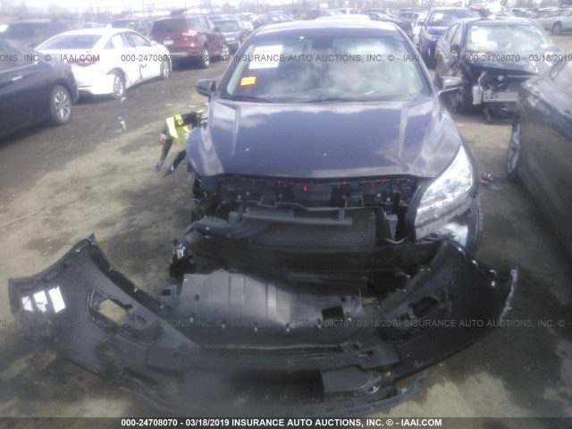 1G11C5SL2FF200697 - 2015 CHEVROLET MALIBU 1LT მუქწითელი ფოტო 6