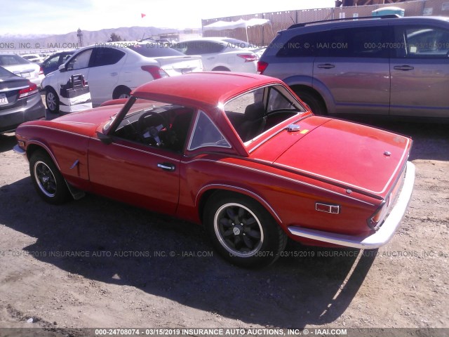 FM3562U - 1973 TRIUMPH SPITFIRE  ORANGE photo 3