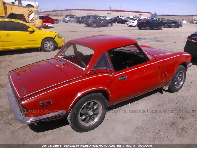 FM3562U - 1973 TRIUMPH SPITFIRE  ORANGE photo 4