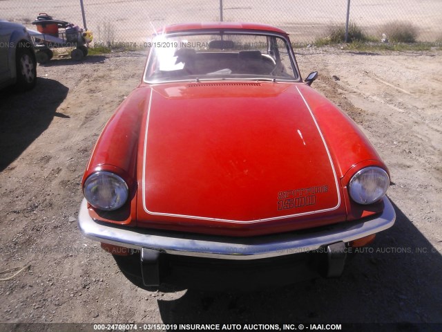 FM3562U - 1973 TRIUMPH SPITFIRE  ORANGE photo 6