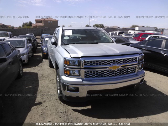 1GCRCREH3FZ188003 - 2015 CHEVROLET SILVERADO C1500 LT SILVER photo 6