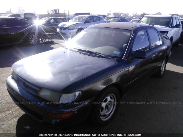 1NXBB02E8VZ633174 - 1997 TOYOTA COROLLA DX GREEN photo 2