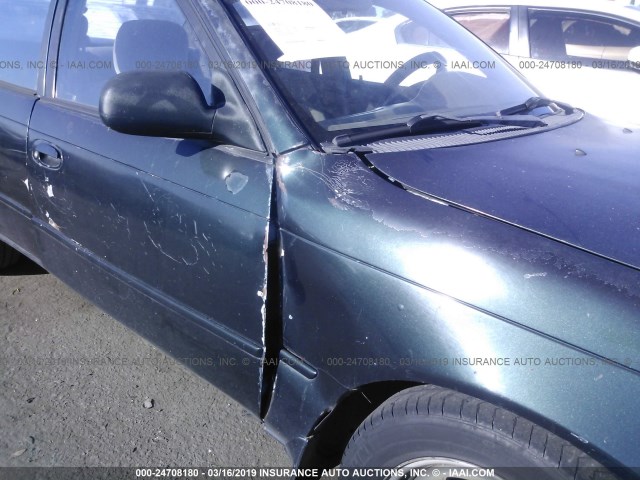 1NXBB02E8VZ633174 - 1997 TOYOTA COROLLA DX GREEN photo 6