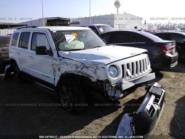 1C4NJPFA9FD430042 - 2015 JEEP PATRIOT LATITUDE WHITE photo 1