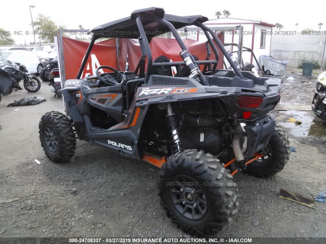 4XAST1EA9EF365764 - 2014 POLARIS RZR 1000 XP EPS BLACK photo 3