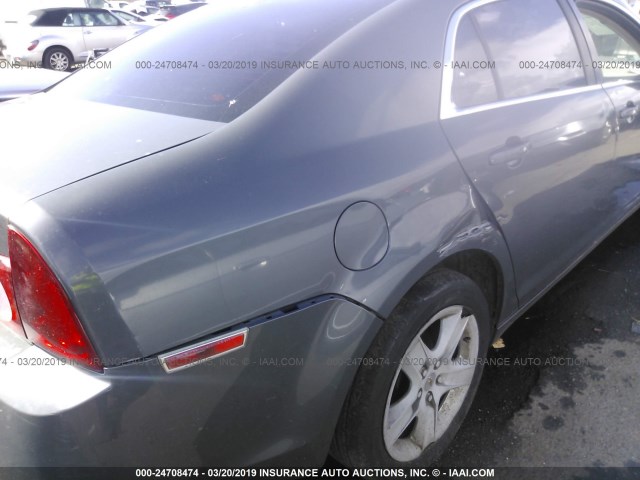 1G1ZG57N38F203838 - 2008 CHEVROLET MALIBU LS SILVER photo 6