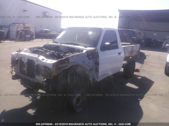 1FTYR10U94PA72913 - 2004 FORD RANGER WHITE photo 2