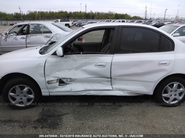 KMHDN46D76U362313 - 2006 HYUNDAI ELANTRA GLS/GT/LIMITED WHITE photo 6