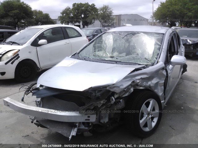 2HGFA1F6XBH513765 - 2011 HONDA CIVIC LX-S Gümüş foto 2