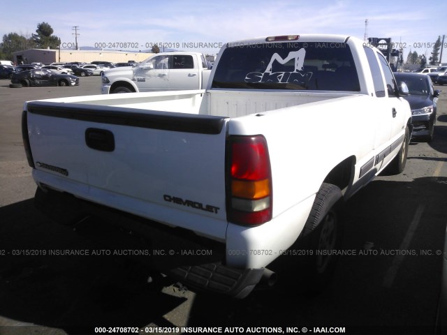 2GCEC19V121414803 - 2002 CHEVROLET SILVERADO C1500 WHITE photo 4