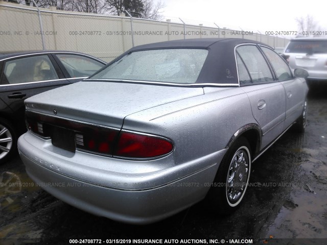 2G4WY55J011175805 - 2001 BUICK CENTURY LIMITED SILVER photo 4