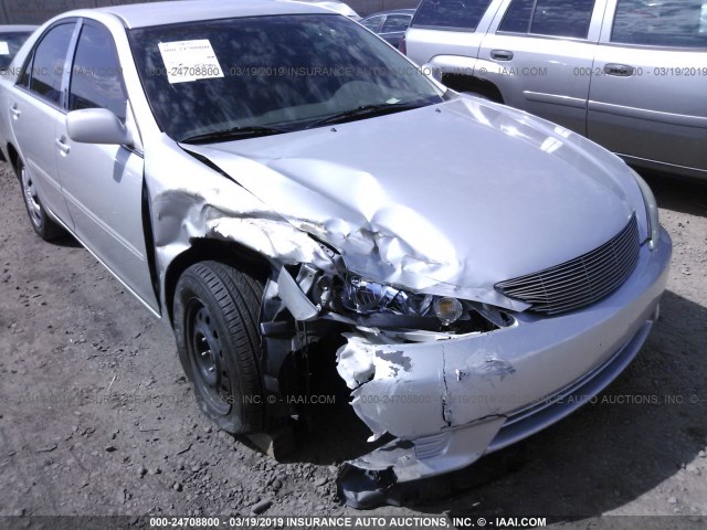 4T1BE32K65U983482 - 2005 TOYOTA CAMRY LE/XLE/SE SILVER photo 6