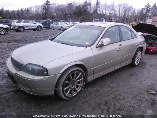 1LNFM87A66Y621938 - 2006 LINCOLN LS GOLD photo 2