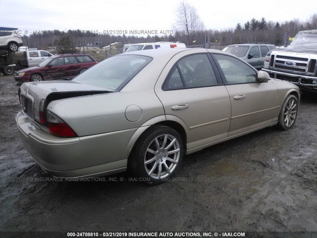 1LNFM87A66Y621938 - 2006 LINCOLN LS GOLD photo 4