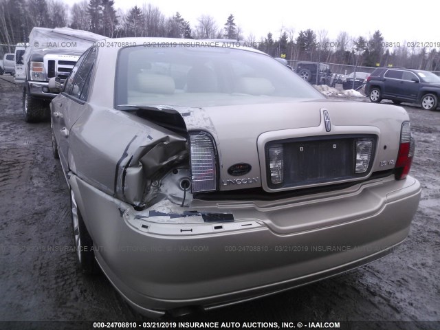 1LNFM87A66Y621938 - 2006 LINCOLN LS GOLD photo 6