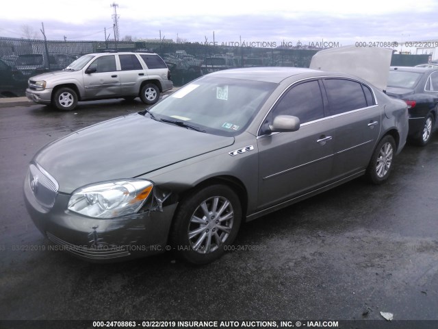 1G4HC5E16AU124059 - 2010 BUICK LUCERNE CXL TAN photo 2