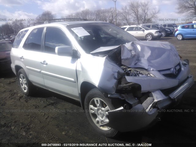 2HNYD18895H529368 - 2005 ACURA MDX TOURING SILVER photo 1